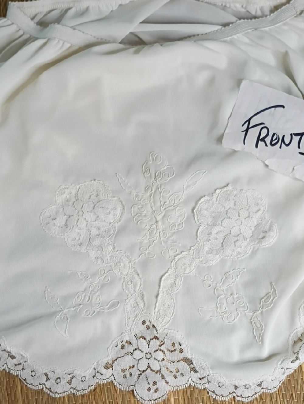 Vintage Mini Half Slip By Carolina Sleepwear - Picture 3 of 9